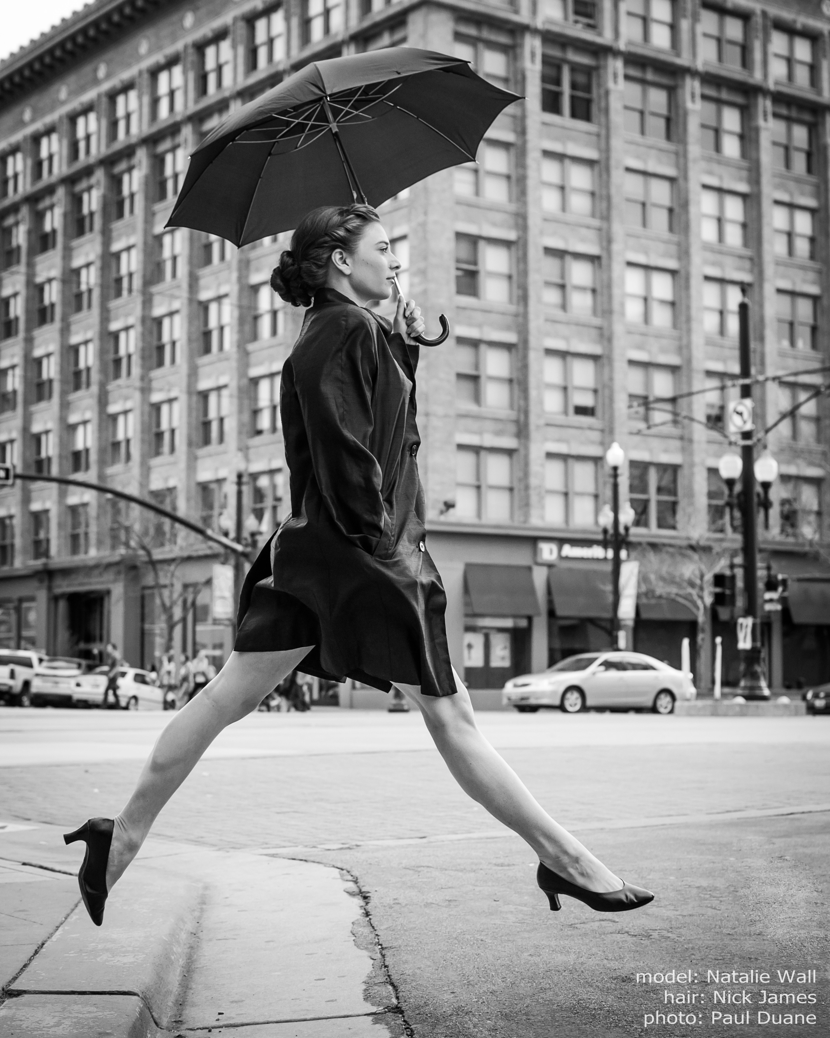 homage to Richard Avedon, black and white, SLC, UT