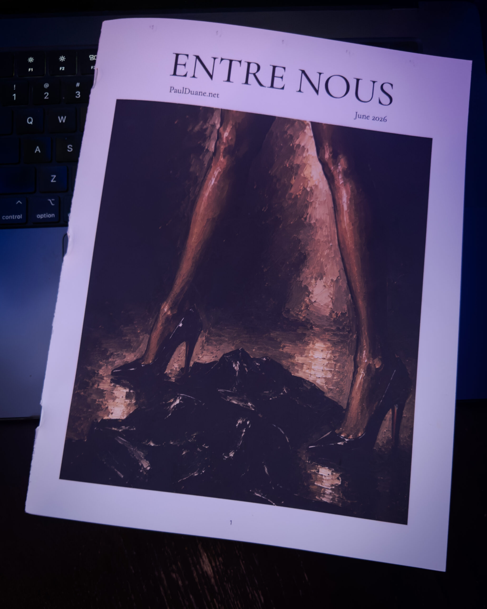Entre Nous - an erotic art literature magazine for women